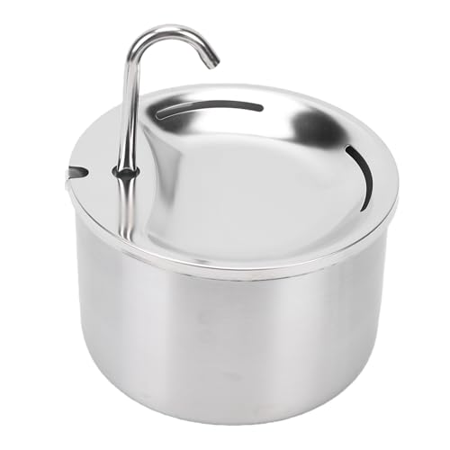 Fuente para Agua para Gatos Acero Inoxidable 3.2L miniatura 5