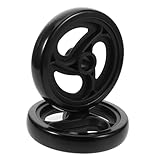 Ipetboom 2stücke Einkaufswagenräder Robuste Und Langlebige Ersatzrollen Für Einkaufswagen Trolley Und Rollator Installieren Einsetzbar Für Senioren Und Schwerlastgebrauch