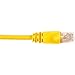 Black Box CAT6PC-005-YL-10PAK Box CAT6 Value Line Patch Cable, Stranded, Yellow, 5-ft. (1.5-m), 10-Pack - Category 6 for Network Device - 5 ft - 10 Pack - 1 x RJ-45 Male Network - 1 x RJ-45 Male
