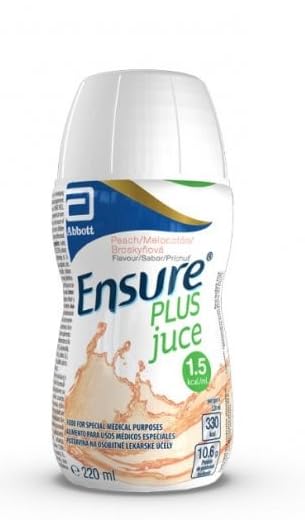 Ensure Plus Juce Peach 220ml x 12