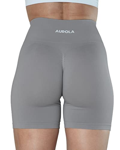 Image of AUROLA Intensify Workout Shorts for Women Seamless Scrunch Short Gym Yoga Running Sport Active Exercise Fitness Shorts