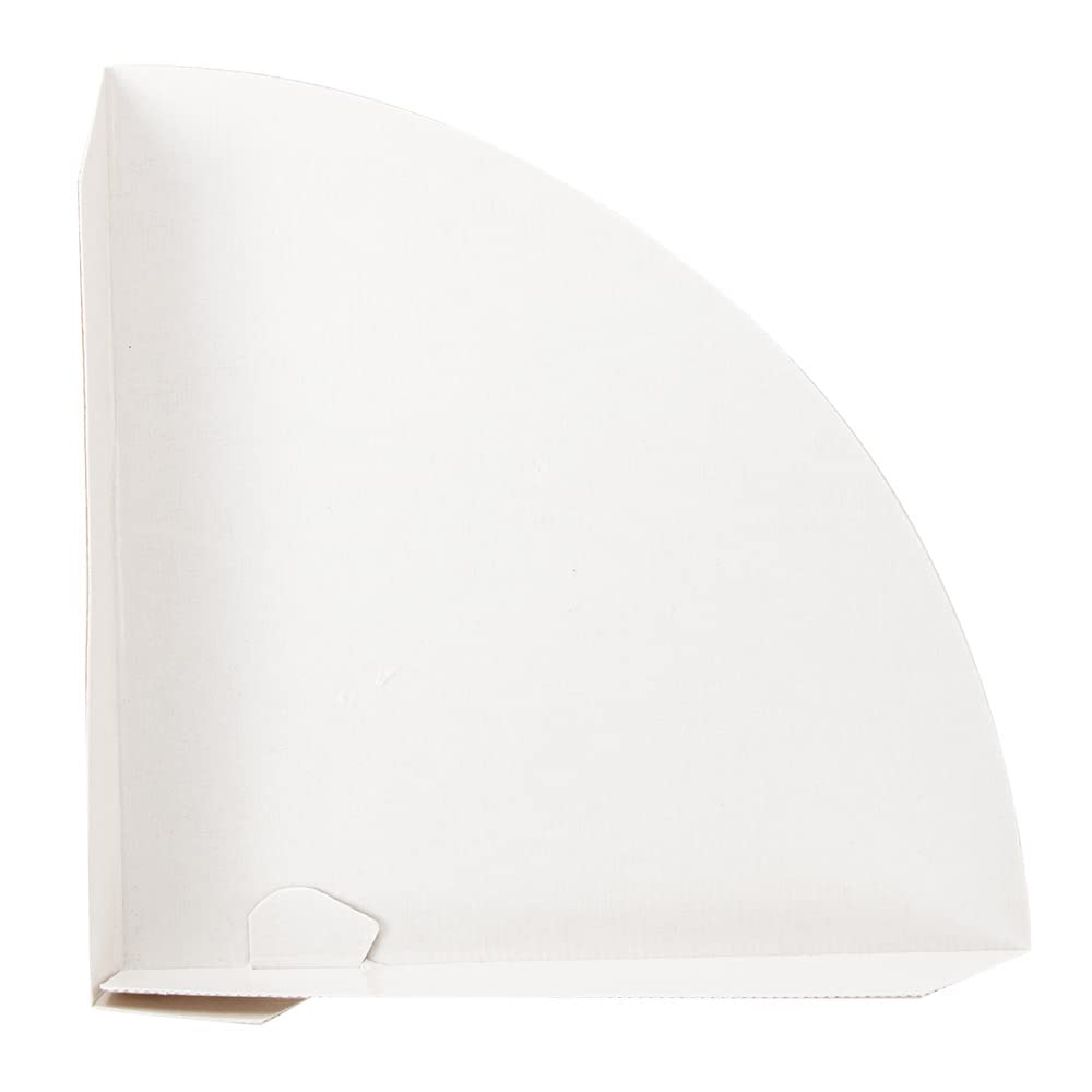 100 pezzi - Pale Crêpes 'Thepack' 220 G/M2 17X17X2,5 Cm Naturale Cartone Ondulato Nano-Micro
