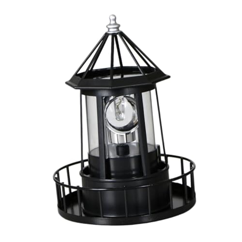 Phare solaire rotatif extérieur grand format pour sublimer la pelouse