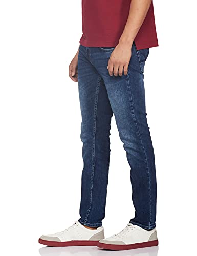 Image of Spykar Men's Slim Fit Low Rise Casual Jeans