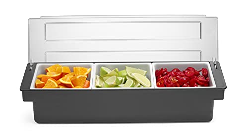 Boîte à Ingrédients BarUp Hendi bac polypropylene pour organiseur condiments - 6