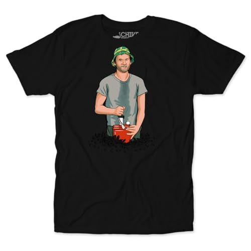 Caddyshack Bill Murray Carl Spackler Grounds Keeper Washing Balls Funny Golf T-Shirt