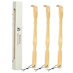 Wooden Bamboo Back Scratcher, 17 In...