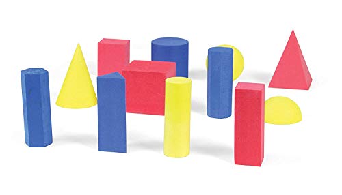 Hand2Mind 40133 Foam Geometric Solid Blocks thumb #2