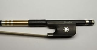 ARCO VIOLONCELLO - Viennabows (VB6011) (Superior Carbono) (Nuez Ebano) Ojo Paris (Hembrilla Plata) 4/4