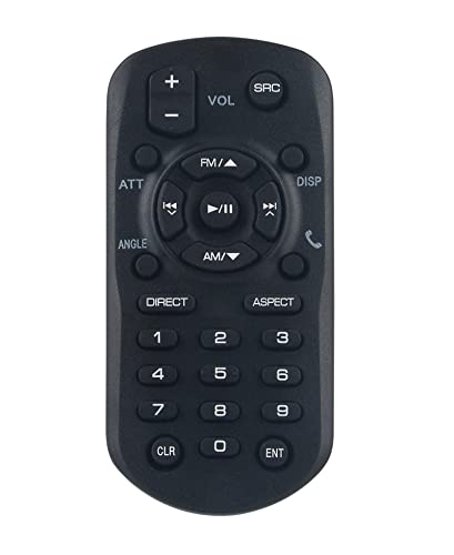 RM-RK258 Remote Replacement Works for JVC Multimedia Receiver Car Stereo