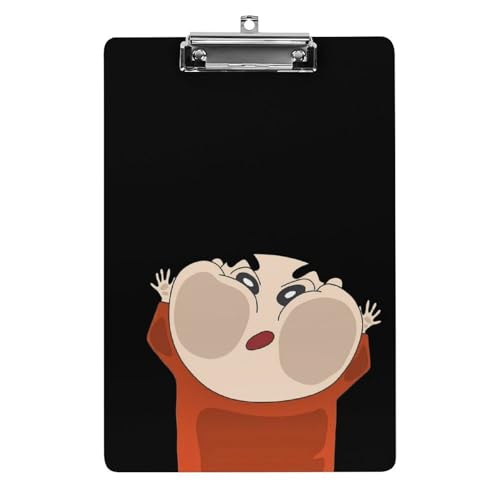 クレヨンしんちゃん バインダー A4 クリップボード クリップファイル 事務用品 入職プレゼント ファイル 多機能 ファイルボード 伝票ホルダー 書類整理 会議パッド オフィス用品