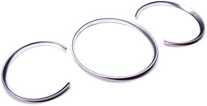 New Decorative Gauge Trims 3PCS for Porsche Cayman 981 2012-2016 (Blue)