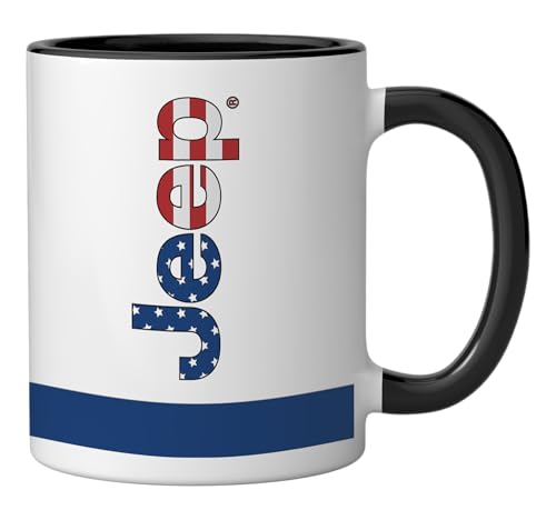 Taza de cerámica Jeep bandera logo oficial miniatura 2