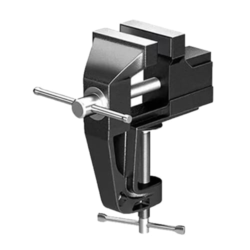 35mm/50mm多目的ミニベンチ デュアルパーパステーブルクランプバイス 360度回転ベース付き 木工DIYワークベンチ用 精密 実用(50mm)