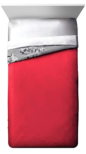 Jay Franco Disney Mickey Mouse Oh Gosh Twin Comforter & Sham Set - Kids Super Soft Bedding - Fade Resistant Microfiber (Official Disney Product) #TOP3