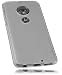 Produktbild mumbi Hülle kompatibel mit Motorola Moto G7 Plus Handy Case Handyhülle, transparent schwarz
