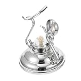 TOYANDONA Soporte para Tazas de Café Inoxidable Estante de Práctico y Resistente Organizador para Cocina y Barra para Copas y Decantadores de Whisky