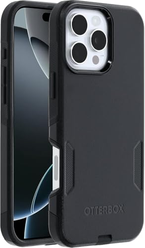 Coque iPhone 16 Pro Max OtterBox Commuter noire antichoc