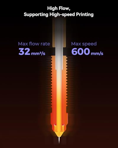 Image of Creality Official K1 Max /K1C /K1 SE /K1 Upgrade Ceramic Heating Block Kit, Unicorn Quick-swap Nozzle Kit, K1 Max High-Speed Printing Hotend Kit, Supports 300C High Temperature (Terminal Without Buckle)