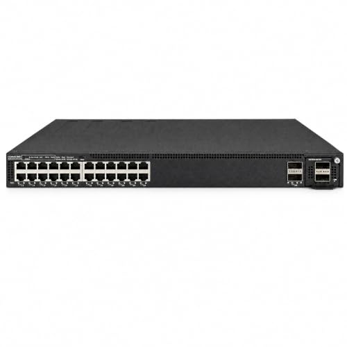 Image of Ruckus ICX7550-24P-E2 Managed Switch, 24x Gigabit PoE+, 2x 40GbE QSFP+ + Modular Expansion Slot Uplinks, up to 1900W Power Budget - Stackable Campus Switch, 40 /100G Uplinks, Multigigabit PoE++ Ready