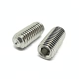 (24 Pieces)3/8-16x3/4' Stainless Steel Coarse Thread Cup Point Allen Socket Set Screw