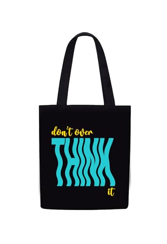 Image of DOODLE Premium Canvas Tote Bag for Women with Zip and Inner Pocket for Shopping, Office, Travel and Daily Use