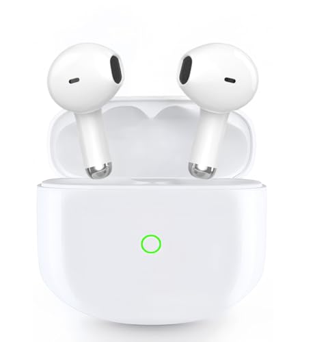 Cuffie Bluetooth Auricolari Bluetooth 5.3 Wireless, Cuffie Wireless con Stereo HiFi Immersivo, Cuffiette Bluetooth 36 Ore di Riproduzione Comandi Touch IP7 Impermeabili Cuffie Senza for iOS/Android