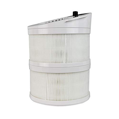 Linmin DIY Air Purifier Cleaner with True HEPA Carbon Activated Filter Allergens Smoke