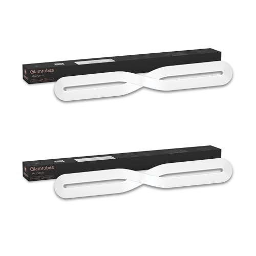 Image of Havells Aurora 20W Glamtube Tubelight|Cool White|Decorative infinity Design|Eye Soft Technology|No UV /IR Radiation|Energy Efficient|BIS Approved|Upto 4KV Surge Protection|Made in India|Pack of 2