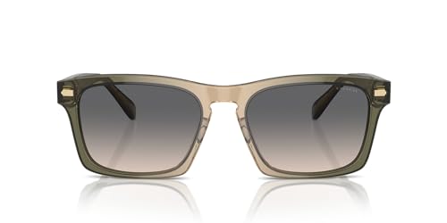 Image of COACH mens Hc8397u Universal Fit Square Sunglasses