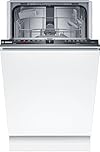 Bosch Series 2 SPV2HKX02G Fully Integrated Slimline Dishwasher - Black Control Panel - B Rated