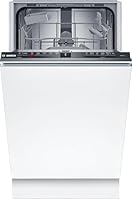 Bosch Series 2 SPV2HKX02G Fully Integrated Slimline Dishwasher - Black Control Panel - B Rated