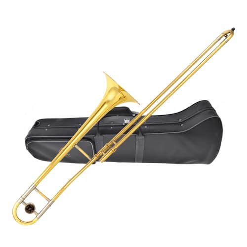 Yasisid Alto Trombone Bb Trombone Instrument for Beginners Student and Adult Learners to (YD-T10)