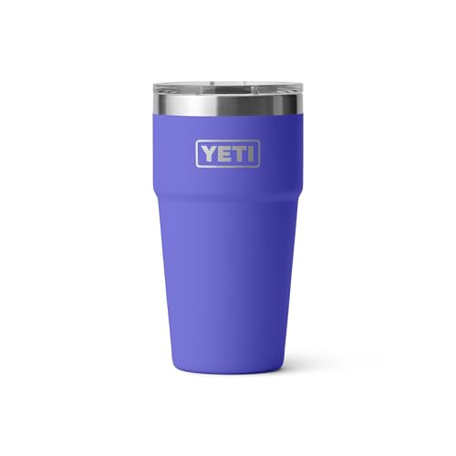 Image of YETI Rambler 20 oz Stackable Tumbler, Stainless Steel, Vacuum Insulated with MagSlider Lid