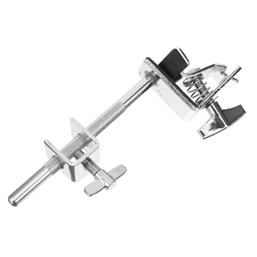 OFFSCH Cowbell Mount Clip for Drums Universal Metal Drum Clamp Easy Installation Accessory