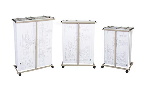 Brookside Design Mvpc Heavy Duty Vertical Blueprint Storage Mobile Plan Center #TOP6