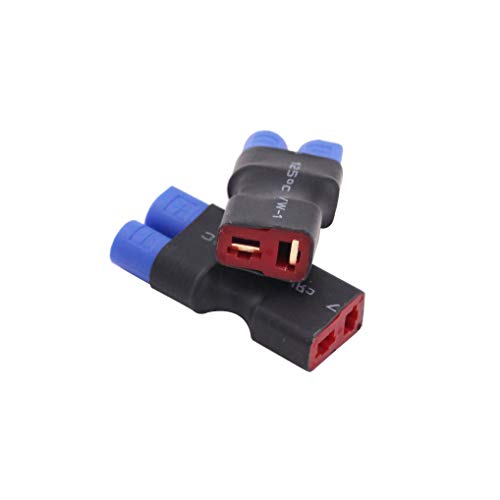 Conector adaptador macho EC3 a hembra T-Plug x4 miniatura 4
