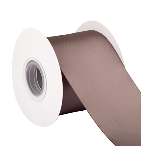 Double Faced Satin Ribbon, 75mm X 22M, Solid Polyester Craft Ribbon, Perfect for Gift Wrapping Crafts - Image 4
