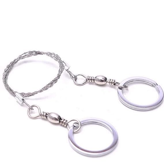 Portable Emergency Steel Wire hand Pocket Chain Saw 70cm Practical Survival Survival Gear Steel Wire Saw Travel Tool-image-40
