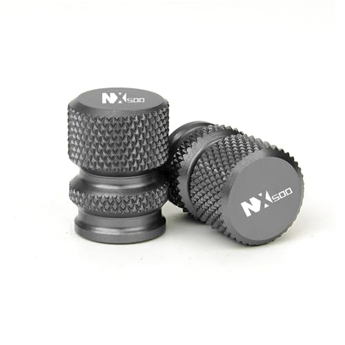 Bouchons de valve NX500 en aluminium CNC anodisé pour moto