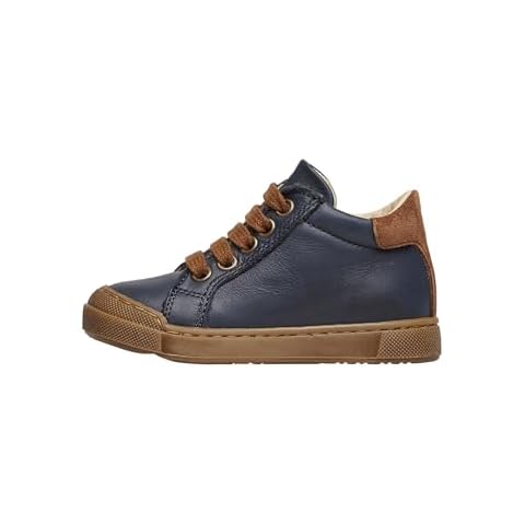 Naturino Lovan Zip Leather Crib Shoe Cover