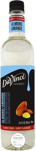 y󂠂E݌ɏz_B` A[hVbv 750ml PETbƖp t[o[VbvbA[heEJtFhNEJNeEXC[cÂɁbܖ2026N321bDaVinci Almond Flavored Syrup