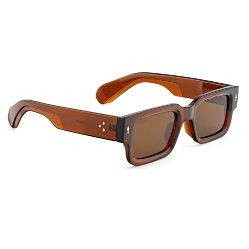 Image of Stood Bold Sunglasses |Chunky Square | Full Rim | UV Protected | Shiny | Medium | Men & Women | SG-STD0014