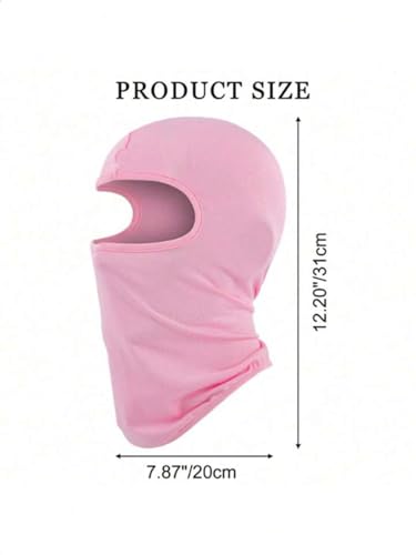 Image of Kids Lightweight Balaclava Face Mask - Boys Girls Sun Protection Windproof Full Face Head Mask for Skiing Cycling