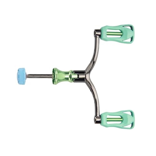 Baitcaster Carrete de repuesto de doble manivela de aleación de aluminio para serie 1000-4000 | Compatible con carretes de cebo Zaster, piezas de carrete para agua salada – fundidores de agua dulce