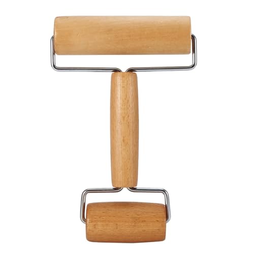 Rolling Pin Dough Roller Rolling Pins for Baking Non Stick Rolling Pin Wooden Handle Rolling Pin Cooking Rolling Pin(style 1)
