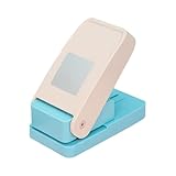 クラフトパンチ 四角 25MM タブパンチ ペーパーパンチャー 穴あけ 正方形 DIY スクエア ハンドメイド スクラップブッキング