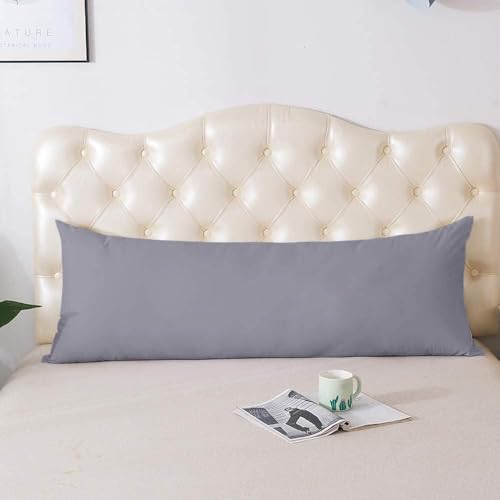 Cotton Delight Body Pillow Cover Pillowcase 20 x 48 Zipper Closure 100% Cotton Blend 1pc Slate Night Body Pillowcases Pillow Covers, 20 x 48 inch