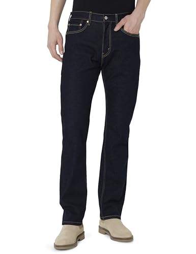 Image of Levi's Men's Straight Fit Mid Rise Jeans