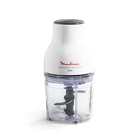 Moulinex Moulinette Essential DJ5201 3-in-1 Zerkleinererer, Mixen und Schneiden, Druckdeckel-System 300 W, Fassungsvermögen 0,4 l – Ansicht 1